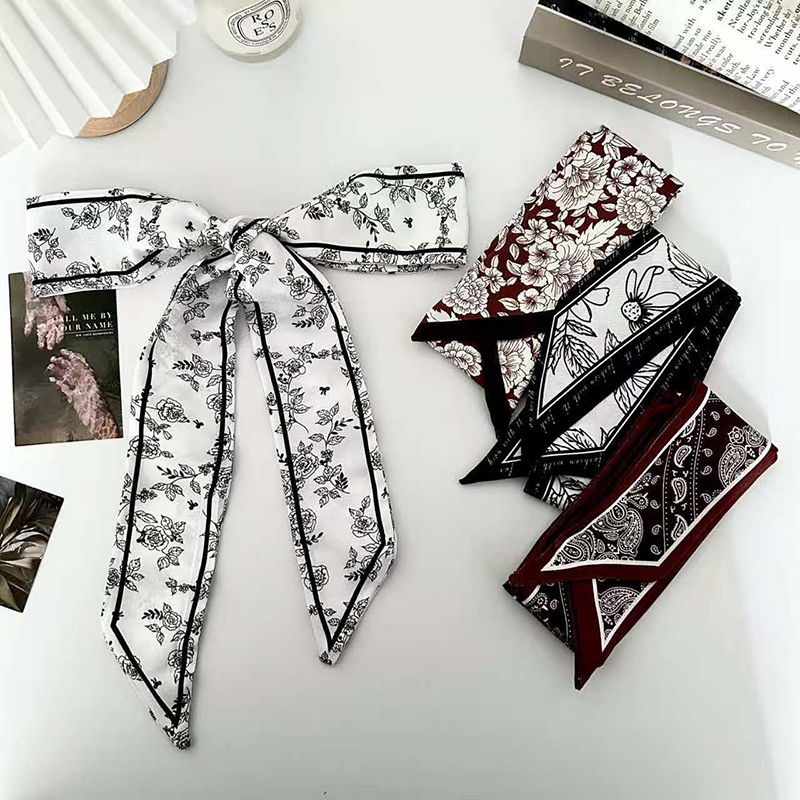 Silk Neck Scarf - Écharpe en soie de luxe pour