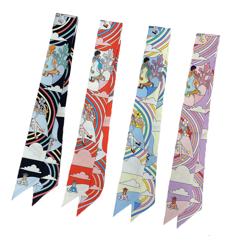 Foulard en soie de mûrier pour - Silk Neck Scarf avis et prix
