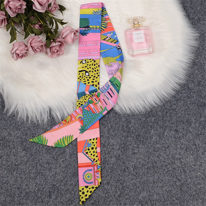 Animal Town – Foulard léopard  - Silk Neck Scarf avis et prix