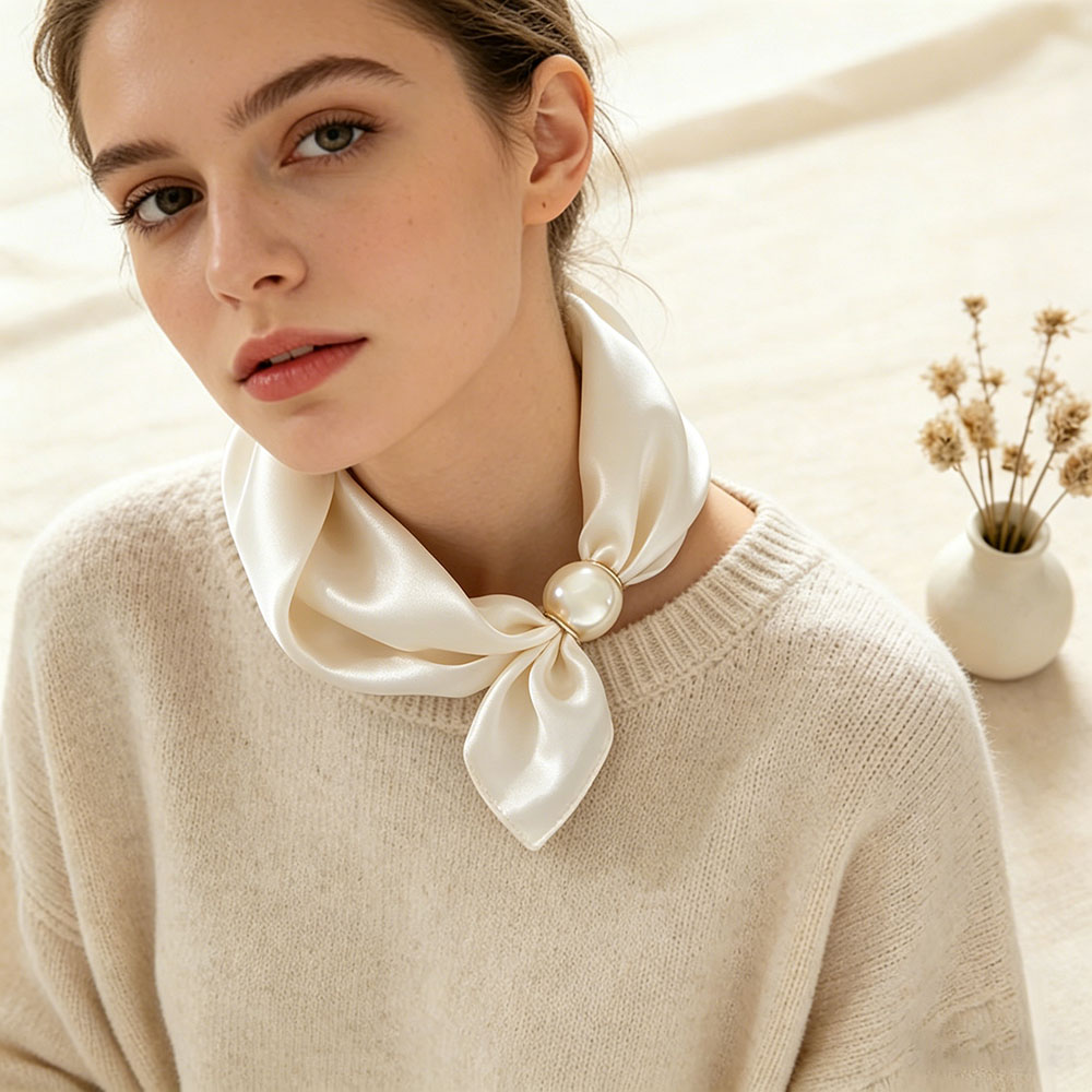 Chaîne de foulard en soie, pen - Silk Neck Scarf avis et prix