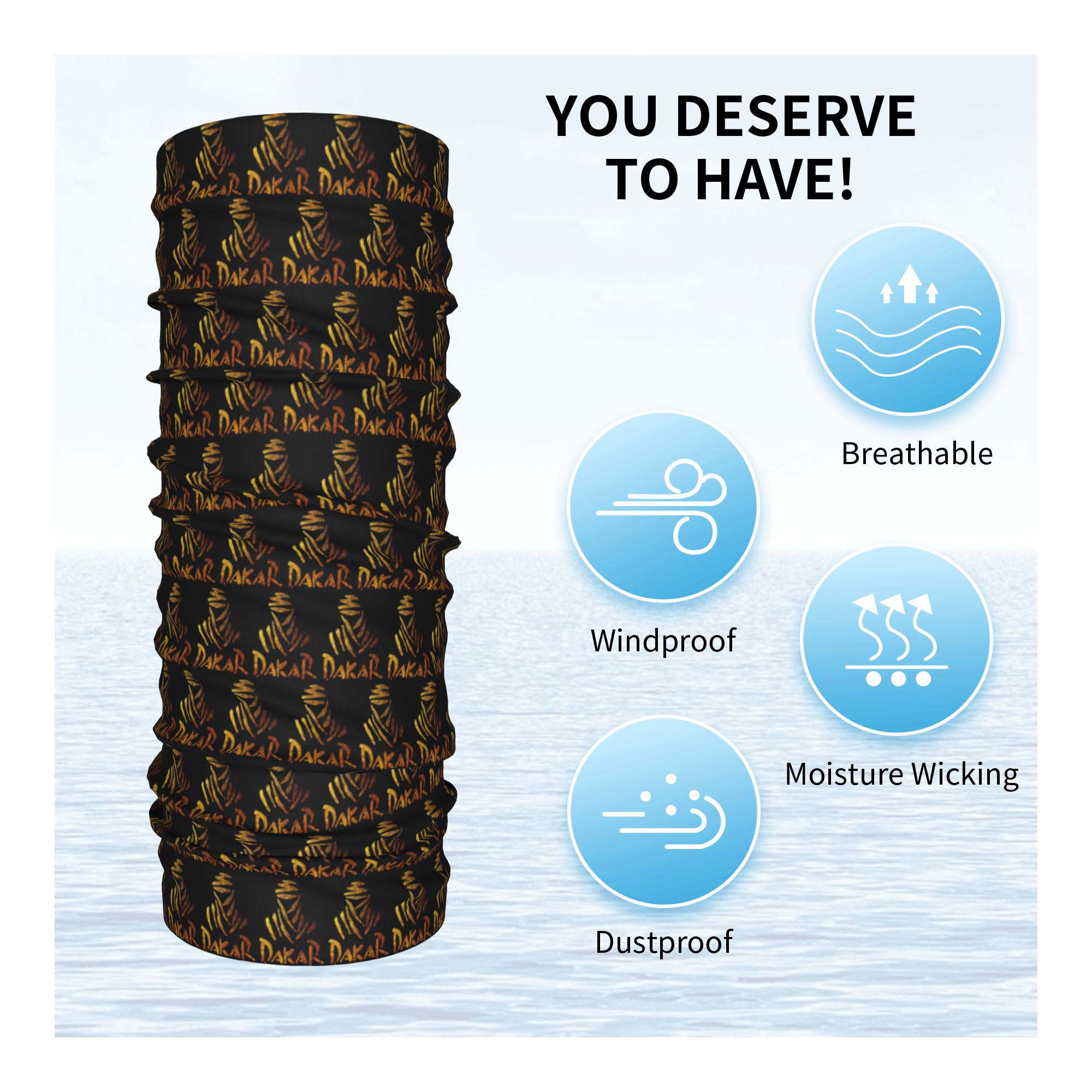 Bandeau de ski et de cyclisme  - Neck Warmer Tube avis et prix