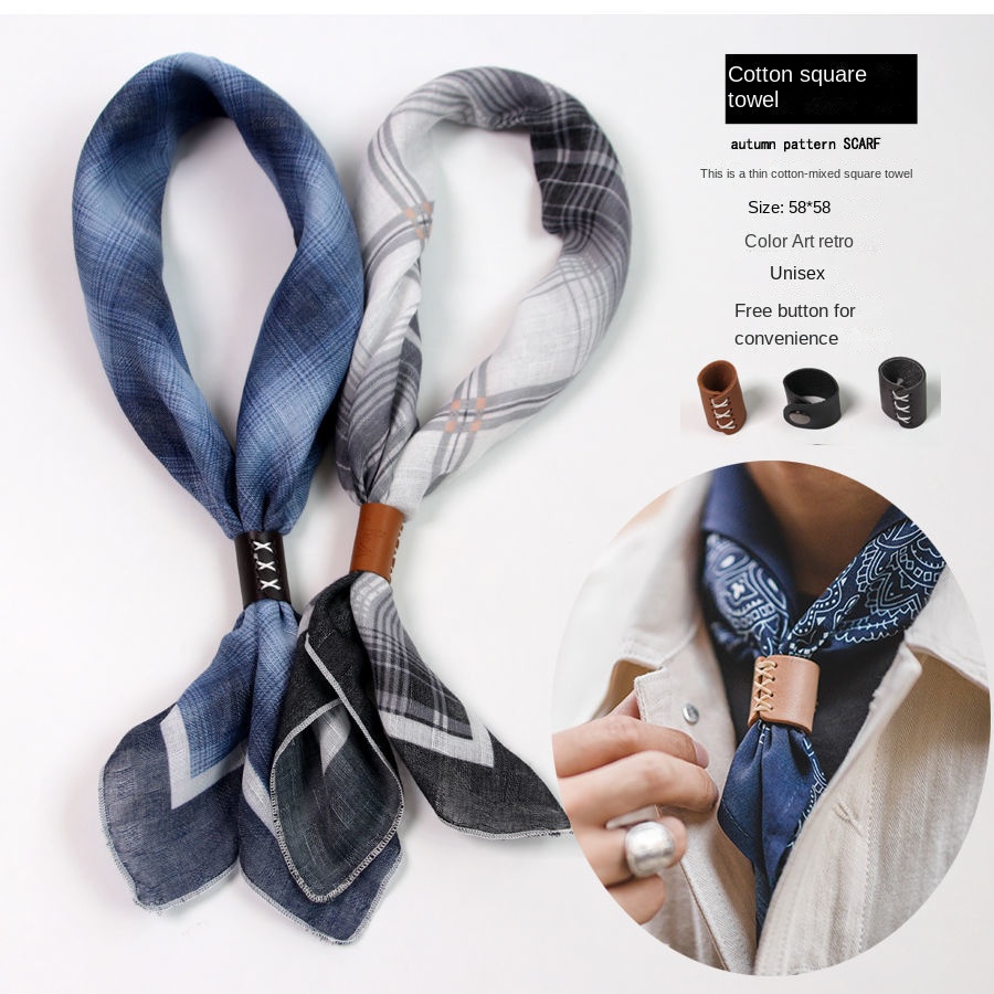 Écharpe carrée pour hommes ave - Scarf Silk Square avis et prix