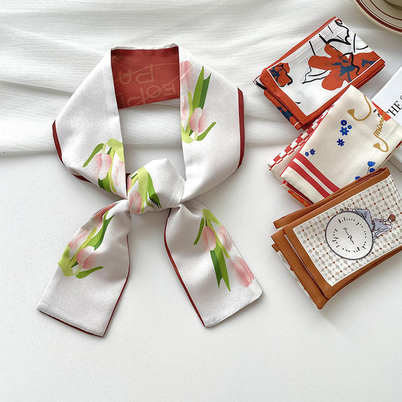 Nouveau modèle de marque de lu - Silk Neck Scarf avis et prix