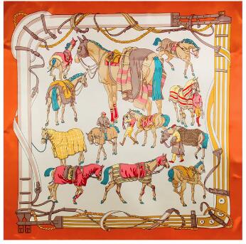 Écharpe carrée War Horse pour  - Scarf Silk Square avis et prix