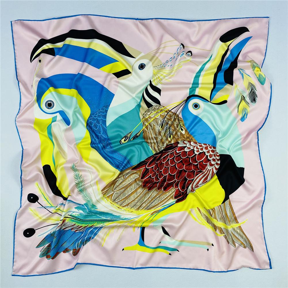 Foulard de luxe en soie sergé  - Scarf Silk Square avis et prix