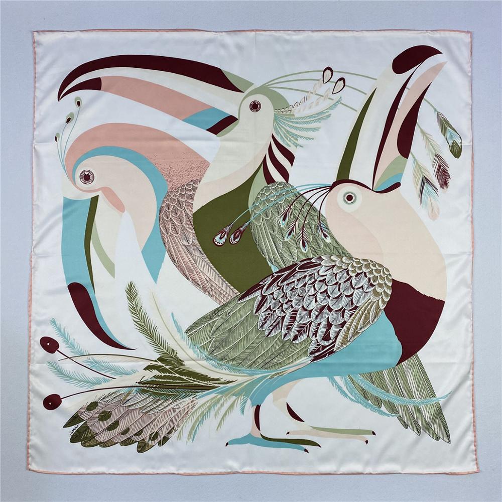 Foulard de luxe en soie sergé  - Scarf Silk Square avis et prix